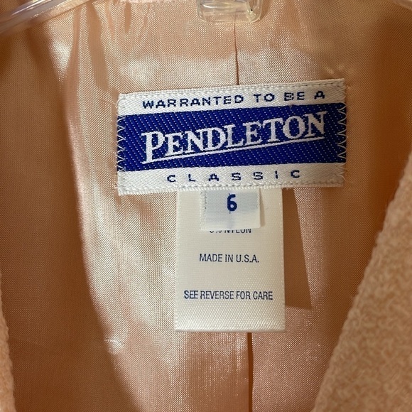 NWT. Pendleton Classic Stretch Wool Constructed Blazer 6 and Pencil Skirt 8. - Picture 4 of 16